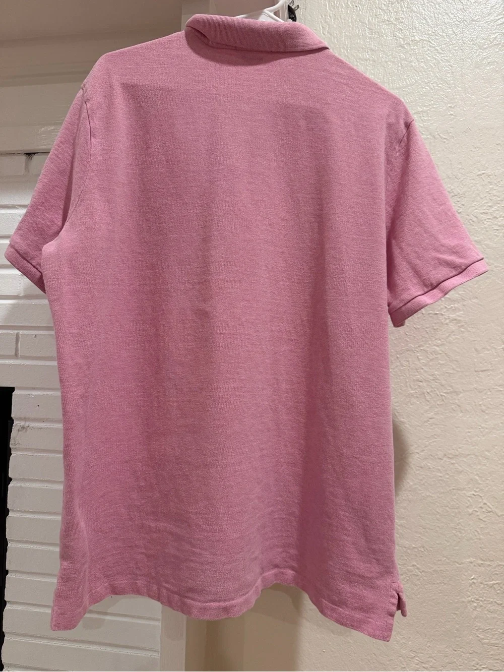 Ralph Lauren Light Pink Short-Sleeve Polo Classic Fit Size X-Large 100% Cotton